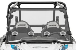 Polaris RZR XP 1000 EPS Fox Edition Full Windshield - Rough Country - Vented, Scratch Resistant - 2015